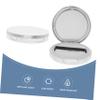 CTIRCHIU 2pcs Lightweight Makeup Powder Case Portable Powder Box Empty Box for Talc and Face view 2