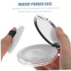 CTIRCHIU 2pcs Lightweight Makeup Powder Case Portable Powder Box Empty Box for Talc and Face view 4
