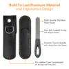 1 Pack Stainless Steel Metal Nail File with Double Sided Grit - Portable, Travel-Friendly with Leather Case (1 Pack Gunmetal Files with PU Cases) view 3