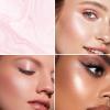 Clear Dewy Marble Highlighter Stick 15g/0.53fl.Oz, Highlighters Makeup Stick for Face and Body, Micro Pearls & Shimmer Glow, Buildable Color for All Day, Vegan & Cruelty-Free, Pink Silver view 3