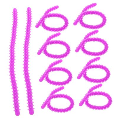 EPIGEIST Spiral Hair Perm Rods 10pcs Curling Rollers for Women No Heat Hair Curlers Easy to Use Styling Tools for DIY Salon
