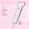 Women's Electric Razor Bikini Trimmer, 4-in-1 Cordless Shaver for Face, Legs, Underarms, Pubic Hair  Wet/Dry Use, Painless Hair Removal view 4