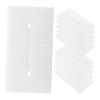 ARTSEWPLY 25pcs Insulation Cotton Sheets for Digital Ceramic Perm Heat Resistant Pad for Hair Salon Accessories