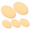 LOORGVEL 5PCS Oval Makeup Sponges for and Supple Beauty Sponge for Liquid and Cream Makeup for Beginners and Professionals Essential Tool view 1