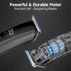Beard Trimmer for Men, Electric Razor for Nose, Body, Face and Mustache, 5-in-1 Barber Hair Clippers, Cordless Shavers for Men Grooming Kit Ideal Gift view 3