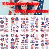 100 PCS 4th of July Temporary Tattoos Fourth of July Accessories 4th of July Accessories Party Favors Decorations USA Tattoos Patriotic Stickers 4th of July Outfits for women Fourth of July Deals view 3