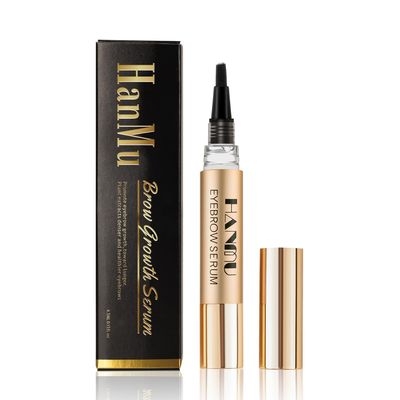 HANMU Eyebrow Growth Serum for Women & Men - Rapid Eyebrow Enhancer 4.5ml | Natural & Gentle Formula for Thicker Fuller Brows with Visible Results in 4-6 Weeks