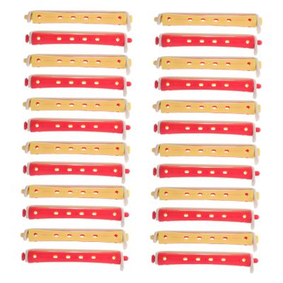 Beaupretty 24pcs Heatless Curling Rods Hair Perm Rods for Styling Effortless Curls Waves Versatile Hair Curling Tools for Home Use