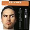 Ipetboom Portable Rechargeable Nose Hair Trimmer for Women Multi-Functional Personal Care Device for Eyebrows Nose and Ear Hair Removal Black view 4