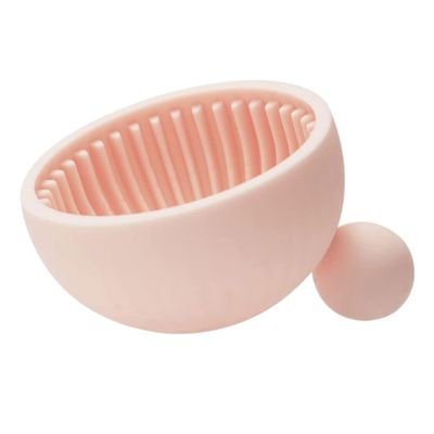 Beatifufu 1pc Pink Silicone Brush Cleaning Mat Deep Clean Makeup Tools Effortlessly and Design for Easy Use for Makeup Artists and Beauty Enthusiasts