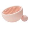 Beatifufu 1pc Pink Silicone Brush Cleaning Mat Deep Clean Makeup Tools Effortlessly and Design for Easy Use for Makeup Artists and Beauty Enthusiasts view 1