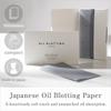 Oil Blotting Paper 100 Sheets,pack of 1  Natural Black Charcoal Facial Tissues with Premium Washi Japanese Paper, Portable Easy Dispensing, Made in Japan, Skin-Care & Makeup Essential view 2