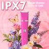 Bikini Trimmer for Women - IPX7 Waterproof Pubic Hair Remover for Shower & Travel, 3-in-1 Bikini Trimmer with Body/Round/Curved Heads, Hypoallergenic Foil & Ceramic Blades, Self-Care Gifts for Her view 3
