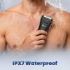 ENSSU Trimmer for Men, Manscape Body Hair Trimmer for Men with Ceramic Blade & LED Light, Waterproof Electric Shaver Groomer for Pubic Hair, Chest, Legs & Bikini, Pubic Hair Trimmer for Wet/Dry Use view 3