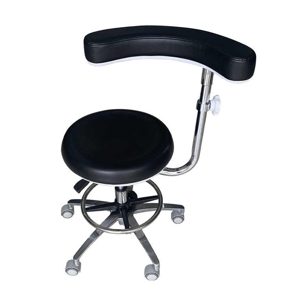 360 Swivel Rolling Saddle Stools with Wheels,Saddle Chairs Support Ergonomic,for Salon Clinic Lab Studio Kitchen Living