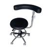 360 Swivel Rolling Saddle Stools with Wheels,Saddle Chairs Support Ergonomic,for Salon Clinic Lab Studio Kitchen Living view 1