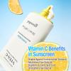 Goodal Green Tangerine Vita-C Dark Spot UV Defense Sunscreen SPF 50, Daily Skin Care Korean Sunscreen for Face, Broad spectrum, No White Cast (1.69 fl oz / 50ml) view 4