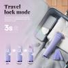 krofaue Women Electric Shaver - Cordless Waterproof Body Foil Shavers, Dry & Wet Electric Razors for Women with LED Display USB Charge Dock Purple view 3