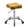 Adjustable Rolling Stool,Swivel Saddle Stool with Wheels,Chairs Support Ergonomic for Salon Clinic Lab Office Home Studio(Without backrest) view 1