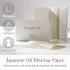 Oil Blotting Paper 100 Sheets, Pack of 1  Premium Green Tea Face Blotting Sheets, Oil Absorbing Tissues in Japanese Washi, Easy-Dispense Pack, Made in Japan, Oily Skin Care & Makeup Essential view 2