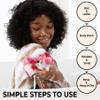 African Net Sponge Authentic - Back Scrub Exfoliating Net Sponge with Knots - 2 Pieces African Bath Sponges for Body Scrubber Exfoliator - Back Washer for Shower Accessories view 3