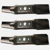 3 Pack Blades 942-05052A 742-05052A Replacement for Cub Cadet OEM view 1