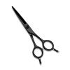 5.5 Inch Black Electroplating,Professional A-line Flat Cut Hair Cutting Scissors view 1