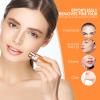 VG VOGCREST Eyebrow Facial Trimmer: 2 in1 Rechargeable Facial Hair Removal and Eyebrow Shaver - Face Lips Body Painless Razor with Built-in LED Light (Orange) view 3