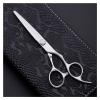 6.0 Inch Professional Stylist Haircut Scissors,Flat Cut,Bangs Cut Hair Cutting Scissors view 3