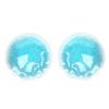 Ice Gel Eye Pack, Hot and Cold Compress, Blue, Round, Swelling Relief and Eye Fatigue Reduction, Reusable view 1