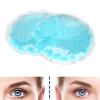 Ice Gel Eye Pack, Hot and Cold Compress, Blue, Round, Swelling Relief and Eye Fatigue Reduction, Reusable view 2