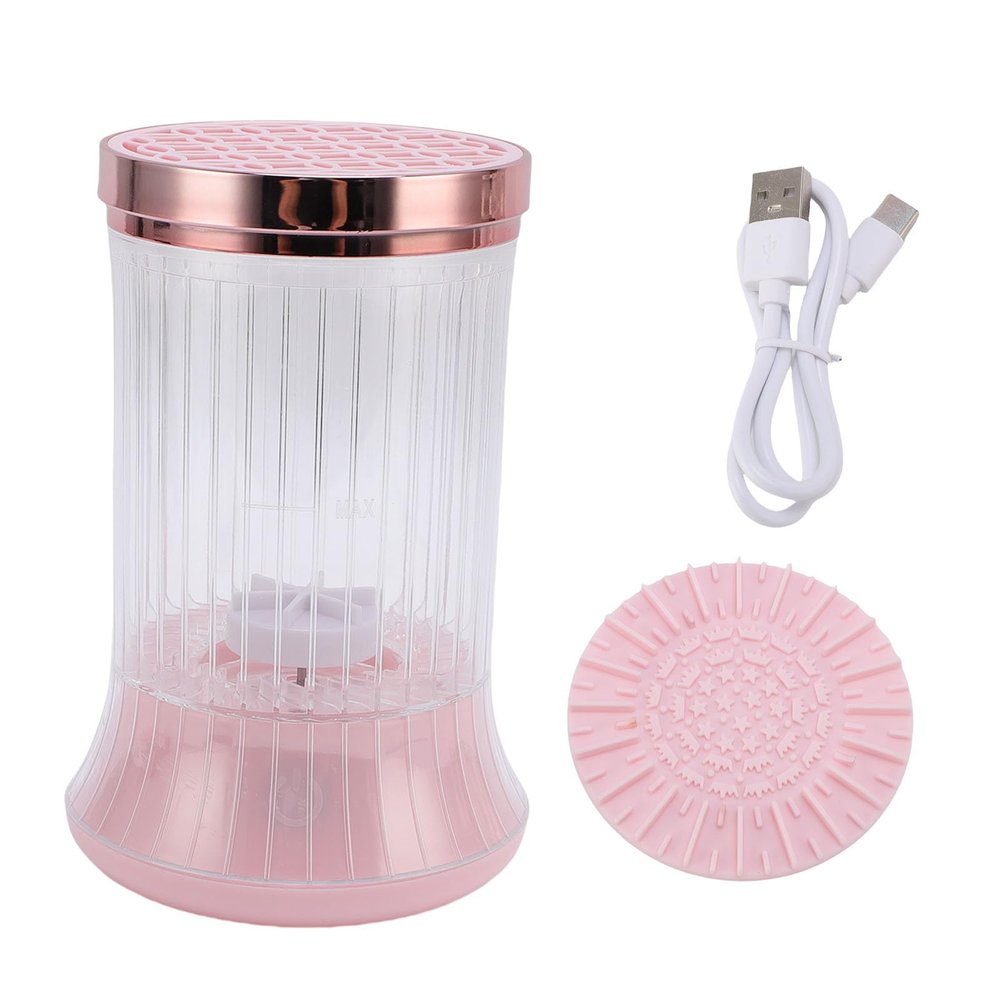 Automatic Makeup Brush Cleanup Machine, Washing and Dry Integrated Low Noise Efficient Washing Portable Makeup Brush Cleaner for Home Use(7000RPM)