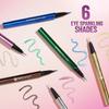 New Eye Sparkle Sketch Eyeliner, Glamour Pink, Waterproof Glitter, Smudge-Proof, Quick-Dry, 0.6G view 3