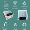 Acrylic Foot Bath,Foot Spa Bath Basin,Foot Massager Bath,Bubble Bath Spa,Can Automatically Drain and Adjust Hot and Cold Water,Traditional Medicine Therapy Assistance,B view 4