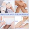 Shaver for Women, 6-in-1 Body Hair Trimmer, Facial & Pubic Hair Removal, IPX7 Waterproof Wet & Dry Grooming Electric Shaver Kit,Cordless Travel Razor with USB Charging Dock view 4