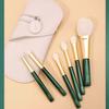 6 Makeup Brush Set Loose Powder Eye Shadow Brush Portable Short Handle view 3