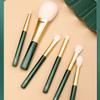 6 Makeup Brush Set Loose Powder Eye Shadow Brush Portable Short Handle view 4