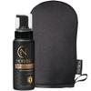 Norvell Sunless Dark Self Tanner Mousse with Mitt, 8 Fl Oz + Streak Free Tanning Applicator Mitt - Instant Natural Looking Bronzing Glow view 1