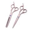 Professional hairdressing scissors for Forged in one piece of stainless steel, the scissors is tough and does not bend easily. Scissors are light, allow a precise cut in the comfort< view 1