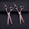 Professional hairdressing scissors for Forged in one piece of stainless steel, the scissors is tough and does not bend easily. Scissors are light, allow a precise cut in the comfort< view 4