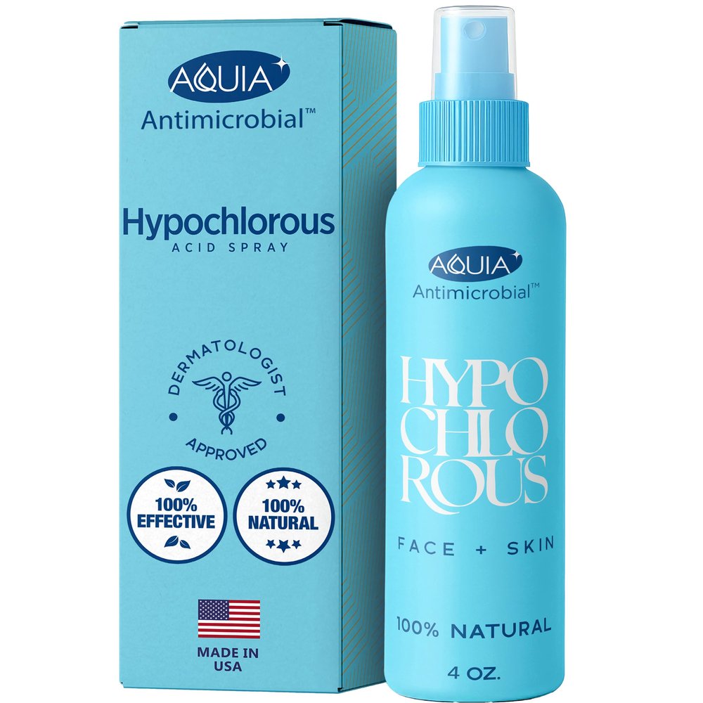 Hypochlorous Acid Spray for Face and Skin; Facial Cleanser | 4oz Face Mist