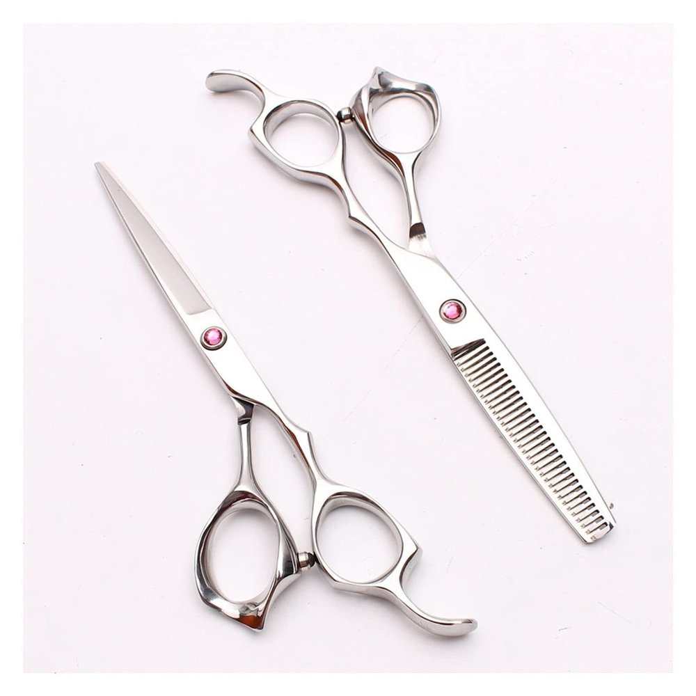 (1) Name : Professional Hairdressing Scissors (2) Length : 6 Inch(About 17.5cm) (3) Quatity: 1 Piece/1Pair (4) Material: Japan 440CStainless Steel (5)