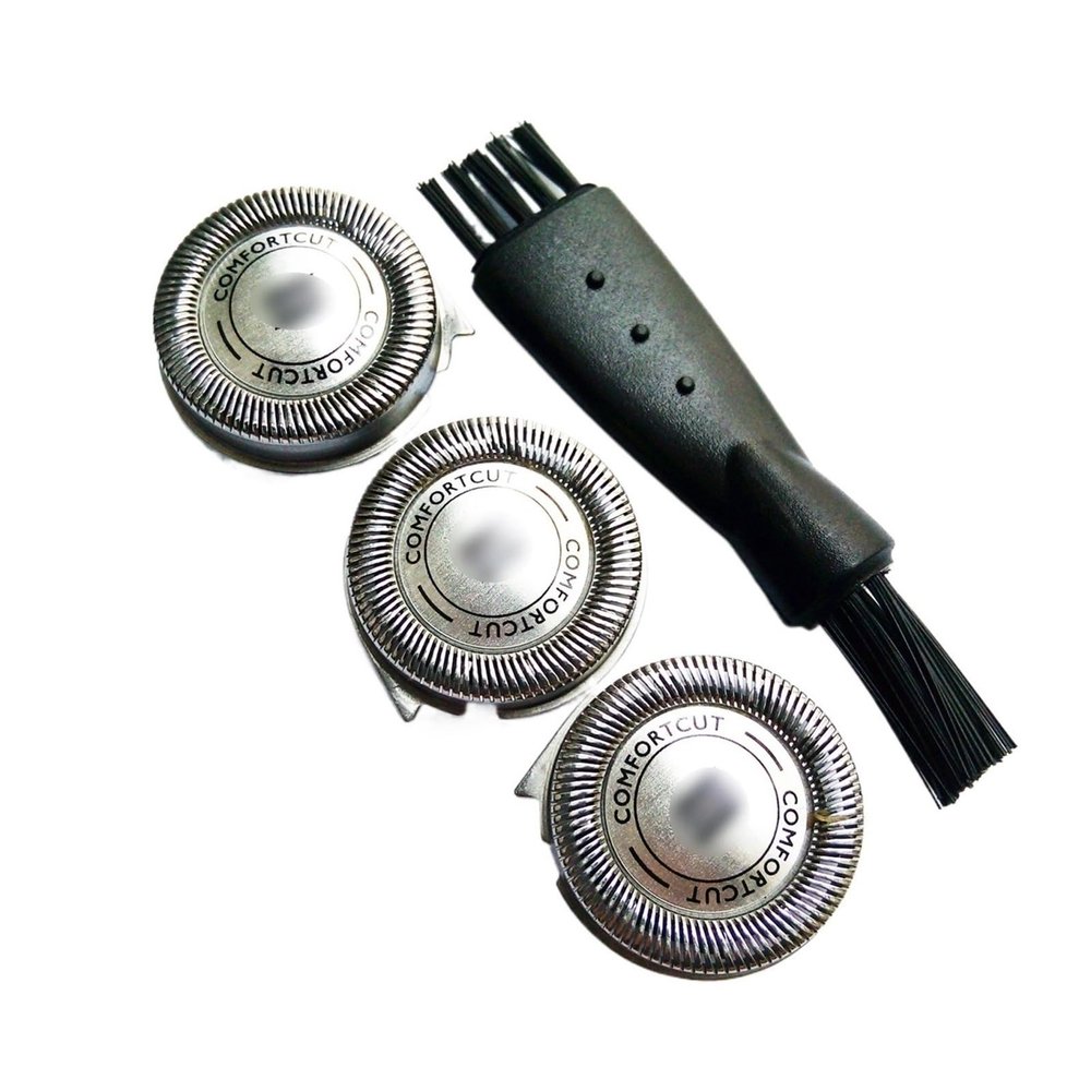 3 Pcs SH30/50 Replacement Shaving HeadCompatible for PhilipsCompatible for NorelcoSH30 Series 1000 2000 3000 S738 SH50 S510 S511 S512 S520 Razor Blade