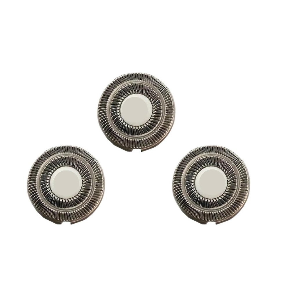 3pcs Replacement Blades,Compatible for Electric Shavers, Applicable to All Detachable Knife Mesh Models