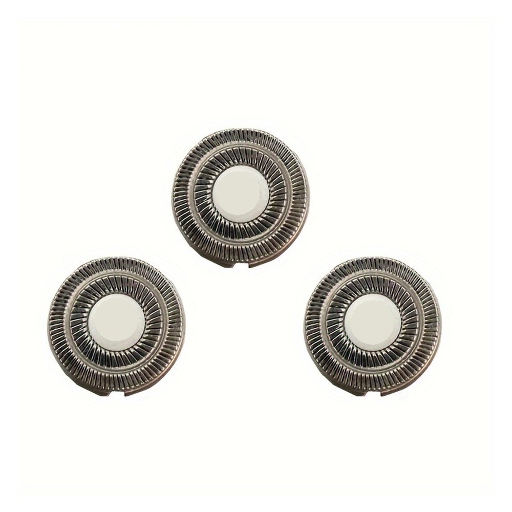 3pcs Replacement Blades Compatible for Electric Shavers, Applicable to All Detachable Knife Mesh Models