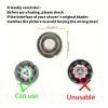 3pcs Replacement Blades Compatible for Electric Shavers, Applicable to All Detachable Knife Mesh Models view 4