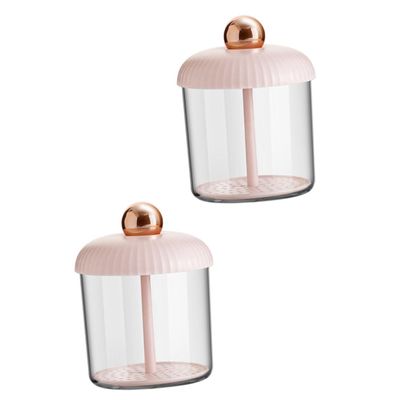 DONFAMDS 2pcs Bubble Foamer Skincare Tool Foaming Bubble Bottle Face Wash Foaming Net