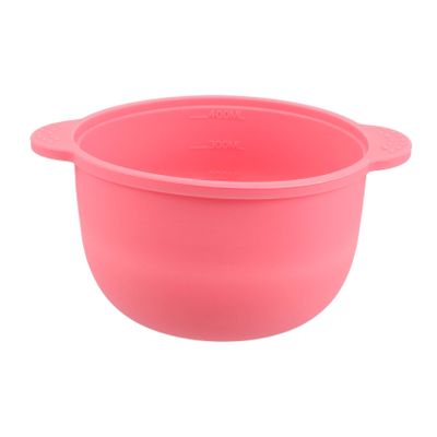 DEARMAMY Silicone Facial Mask Mixing Bowl Wax Applicator for Beauty Treatments and Salon Elegant Design for Easy Storage and Use