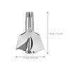 Beaupretty 2pcs Manual Nose Hair Trimmer for Men Precision Cutter Ear Hair Removal Tool Easy Grooming Scissors for Travel view 2