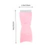 Healeved 2PCS Portable Folding Steel Eyebrow Comb Compact Brow Grooming Tool for Women Practical Eyebrow Brush with Steel Needles for Home Salon Use Pink view 2